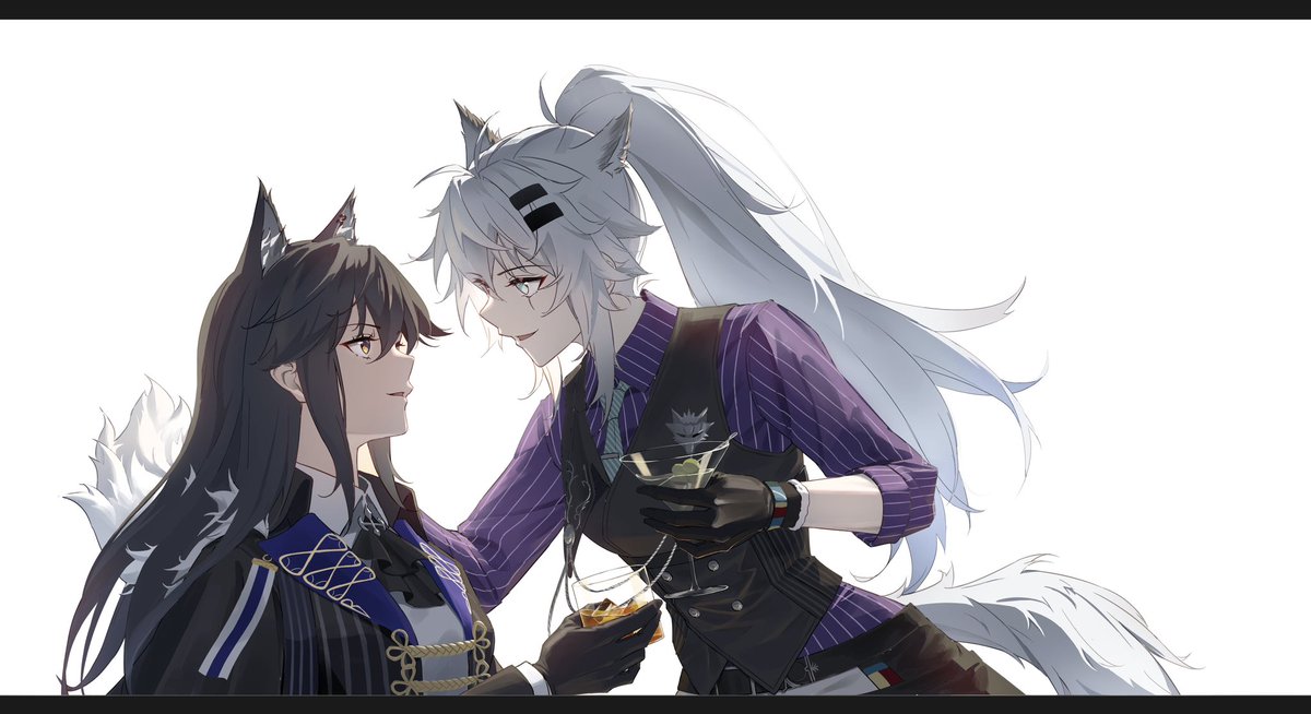 Happy Valentine 💘 ラップランド x テキサス #アークナイツ #Arknight