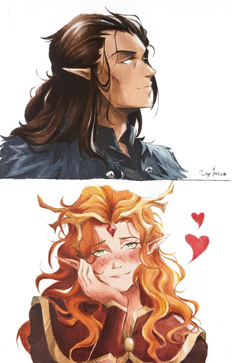 MaryFiore_20's tweet photo. Just finished watching #thelegendofvoxmachina and #vaxleth crept into my soul QQ

Happy Valentine's day, you all❤️(Go celebrate your favorite ships, go!)

#criticalrolefanart #Keyleth #Vax https://t.co/94XNptVqTY