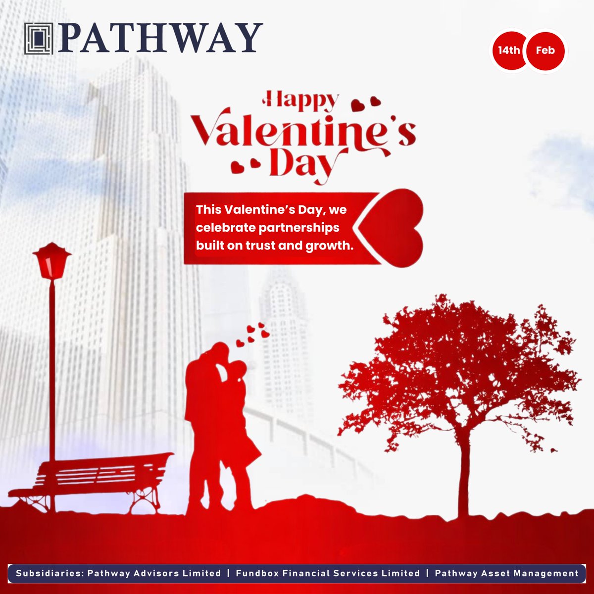 pathwayH_LTD's tweet photo. This Valentine’s Day, we celebrate partnerships built on trust and growth.
Happy Valentine's Day from Pathway Holdings Limited
#ValentinesDay #HappyValentinesDay #LoveAndAppreciation #ValentineVibes #CelebrateLove #CustomerLove #ValentineSpecial #TogetherInLove #February14 https://t.co/cGw2CqHHP5