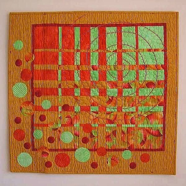 I made this in 2006, a version of Convergence by Ricky Tims. I stitched on 2300 seed beads by hand! Couldn't do that now. It won a blue ribbon at the state quilt exhibition.
#quilt #Creative #multiplesclerosis
