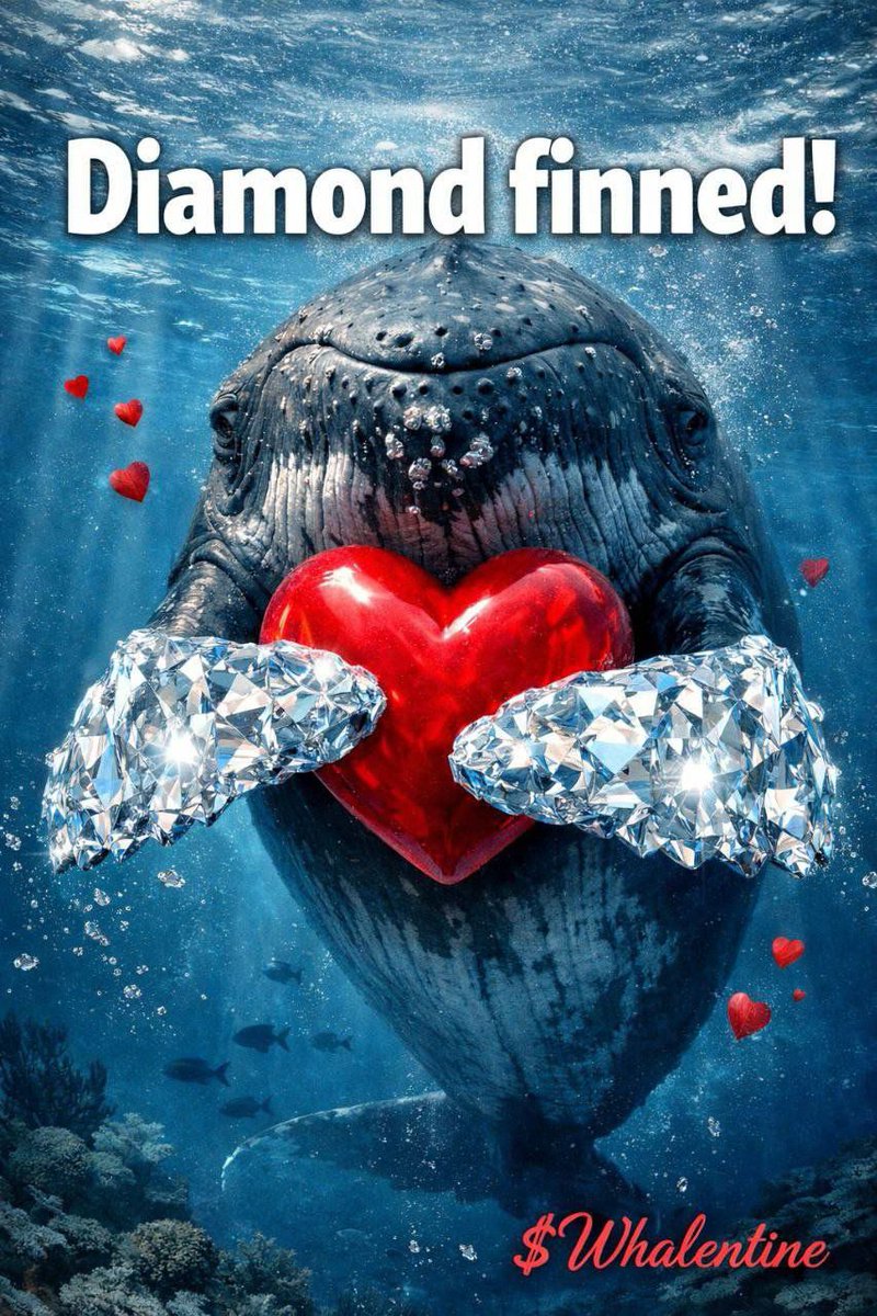 GOOD MORNING,and happy $WHALENTINE ❤️❤️
Its time to start cooking gang , this is only the beginning ❤️🤝🤝