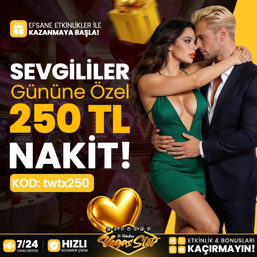 Sevgililer Gününe Özel 250₺ NAKİT

KOD: twtx250

⚡️ Çevrim şartı bulunmamaktadır

#vegasslot bildirimleri aç!

TIKLA: t2m.io/vegassosyal
