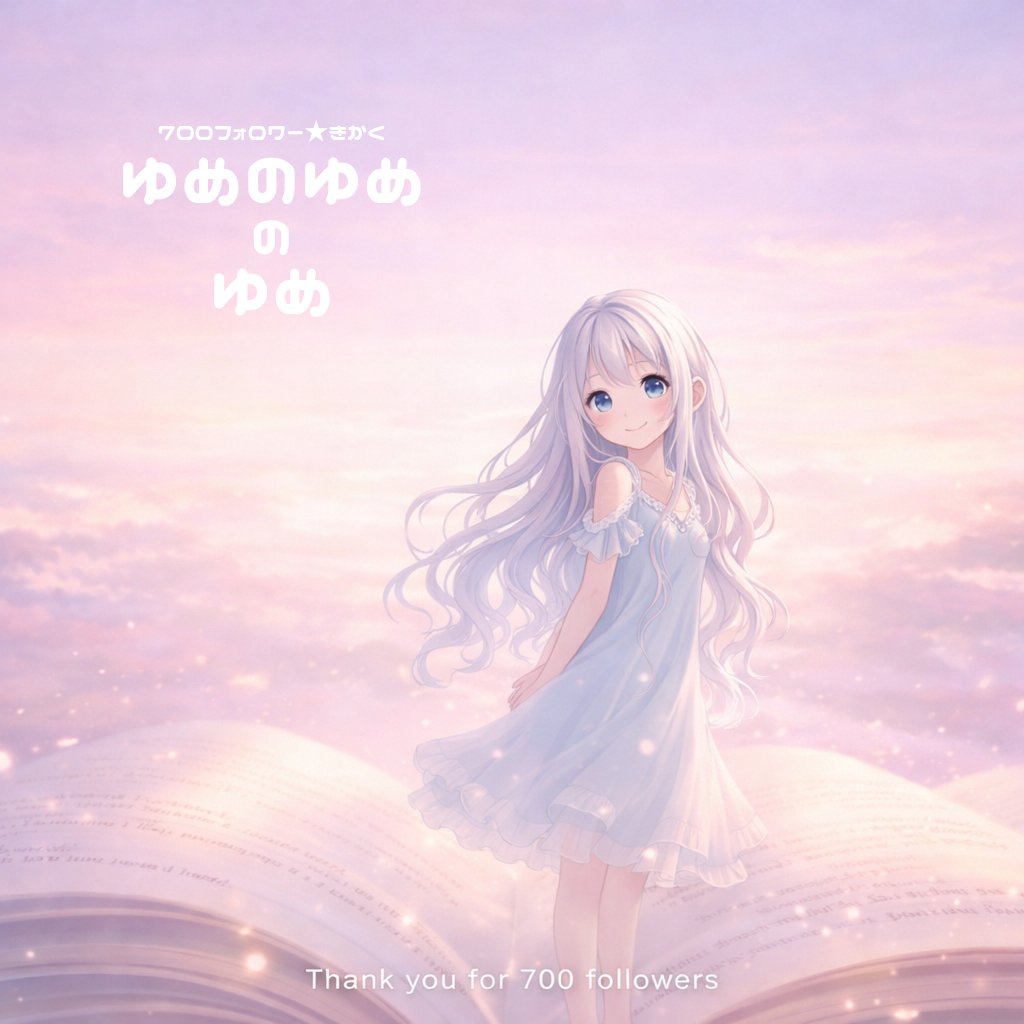 yumenoyumemusic's tweet photo. 💫700フォロワー記念企画💫
『ゆめのゆめの夢』開催します🫡
…あなたの夢、わたしに重ねて💜
ゆめのゆめの曲を使った作品を
ゆるりと募集します🌝🌙
#ゆめのゆめの夢
詳細は↓へ https://t.co/ADLcDwbl9I