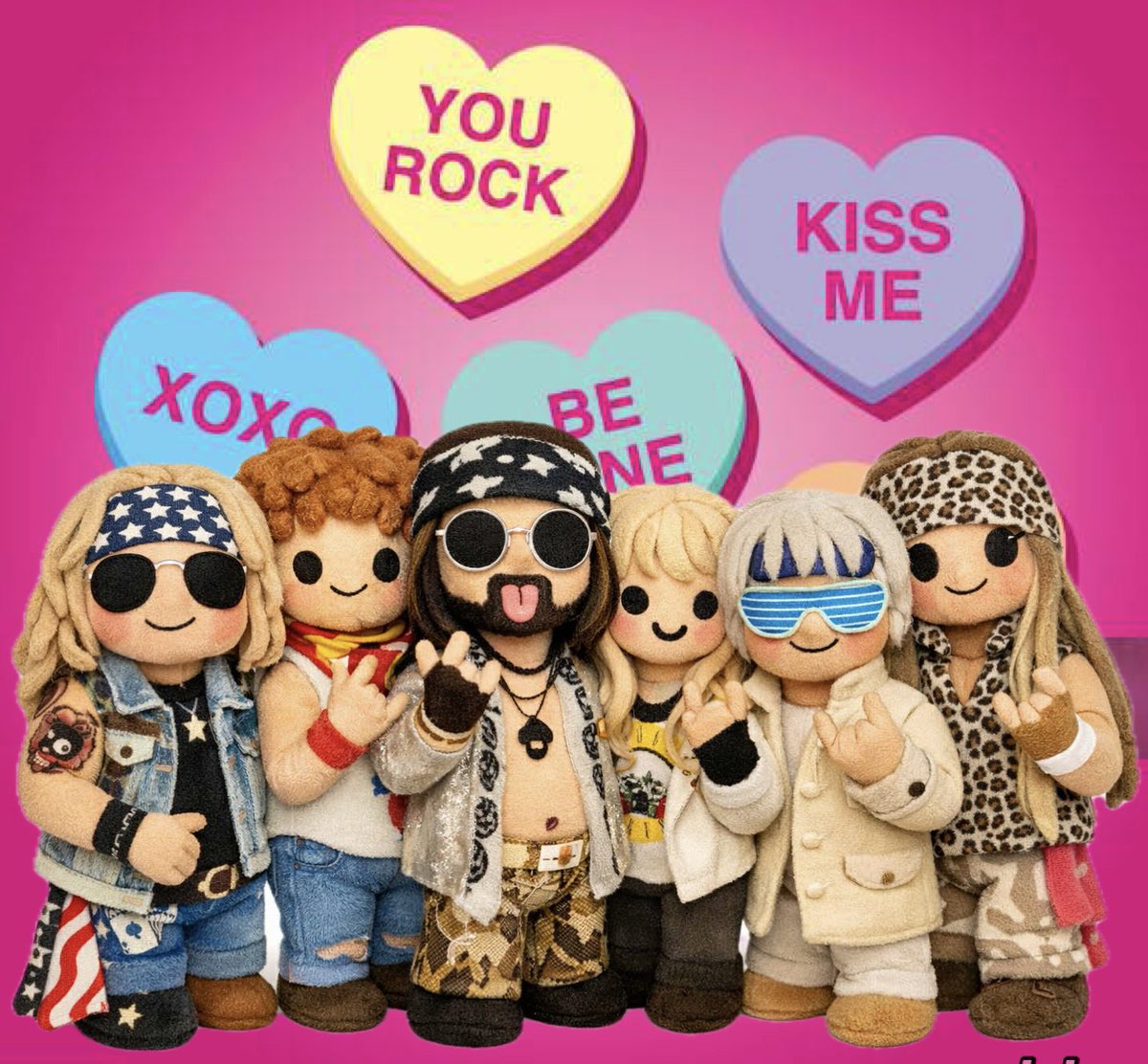 Happy Valentines Day Dudes 

Remember nothing says I LOVE YOU more than 2 tickets to a rock show ..😉

that80srockshow.co.uk