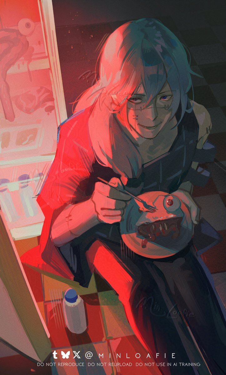 Midnight snack
#mahito #jjk