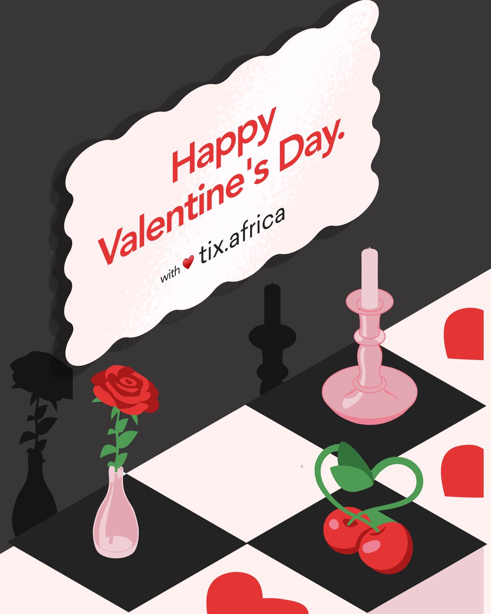 tixdotafrica's tweet photo. We’re wishing you a day filled with warmth, love and happiness. 🤭

Happy Valentine’s Day ❤️✨ https://t.co/TKvx2bpVnW