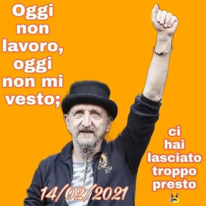 AmbrosiRaf38024's tweet photo. Sono passati 5 anni che non ci sei più le tue canzoni rimarranno per sempre #erriquez #bandabardo https://t.co/OqctOVWP4s