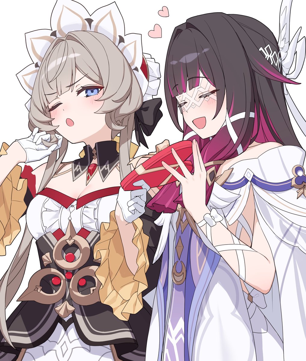 う、受け取りなさい🍫