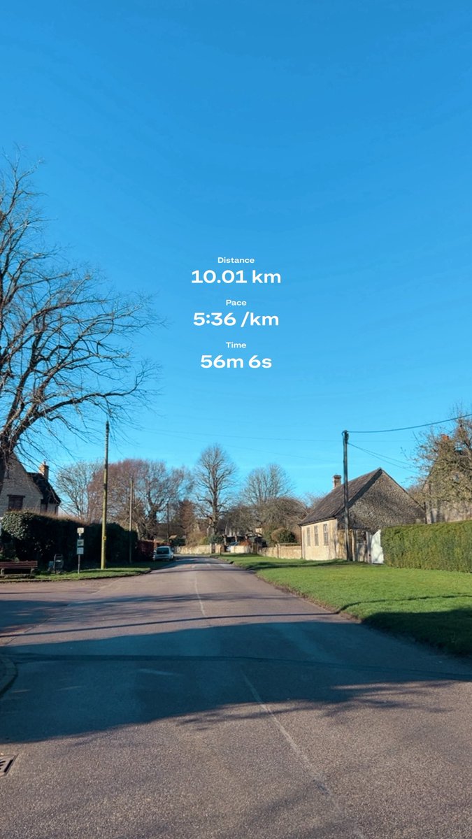 The best way to start the half term!

An 🧊 + ☀️ 10k in the bag ✅