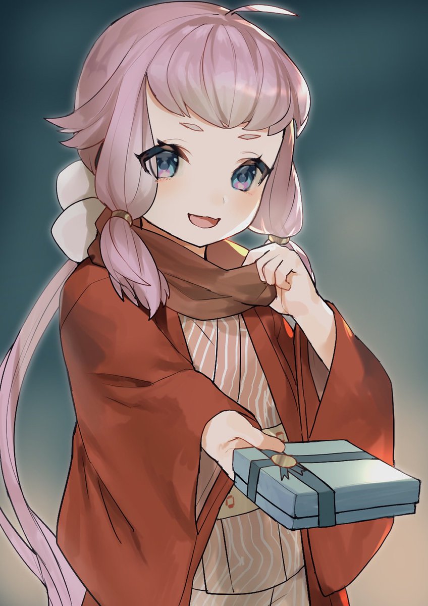 🌺｢主、おれが作ったちよこだぞ～｣