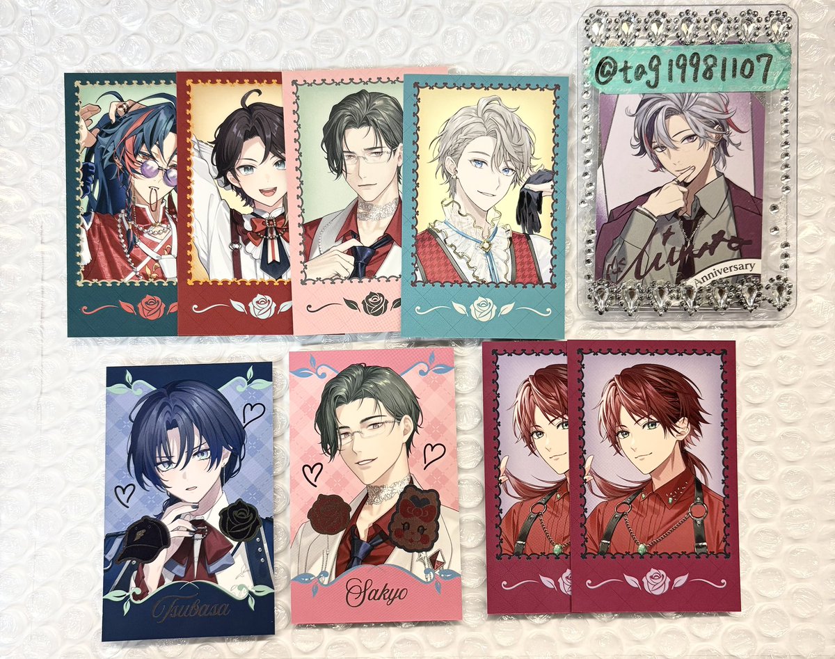 tag19981107's tweet photo. 【交換】にじさんじ Rose Valentine ランダムチェキ風カード チェキ

譲) 画像1

求)画像2、3 💖(R>N)

R最優先、R決まり次第N可
郵送希望📮
お気軽にお声掛け宜しくお願いします🙇🏻‍♀️ https://t.co/nwRVd1tCAp