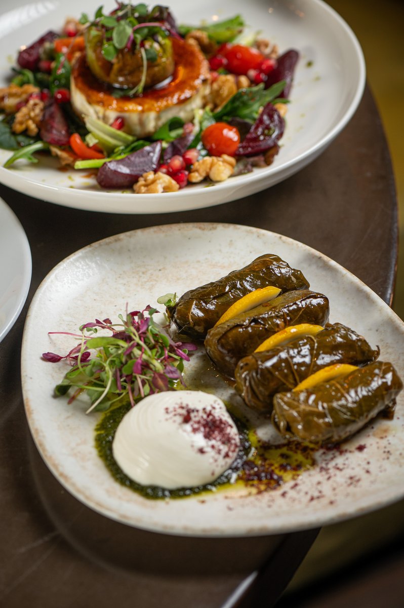 Kibele_London's tweet photo. 🌿 Dive into the rich flavors of Turkey at Kibele Restaurant! Indulge in our delicious dolmas and fresh salads—perfect for a taste escape in Central London. 🍽️✨ #KibeleRestaurant #TurkishCuisine #CentralLondon #FoodieGoals 

👉 Book your table now! https://t.co/Pj9ZQycy1g