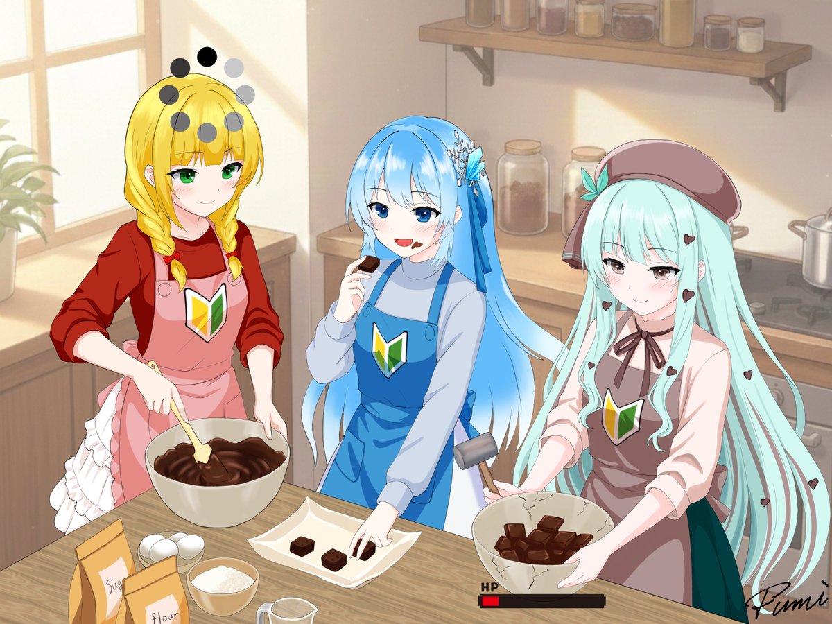 続ハッピーバレンタイン🍫✨ （情報量UP版 @yomogi_aroe