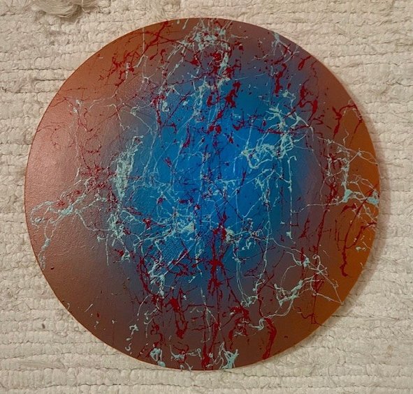 GaleriaOrfila's tweet photo. 'Sincronicidad' #exposición de Julio Alonso Yáñez en @GaleriaOrfila https://t.co/WvtDoeWWlj
Imagen: S.T. Mixta sobre lienzo, D. 30 cm #exposicionesenmadrid #julioalonsoyáñez #abstracción #abstractart #abstractpainting #sincronicidad #synchronicity #arteintegral #integralart https://t.co/G1m2IfQyU7