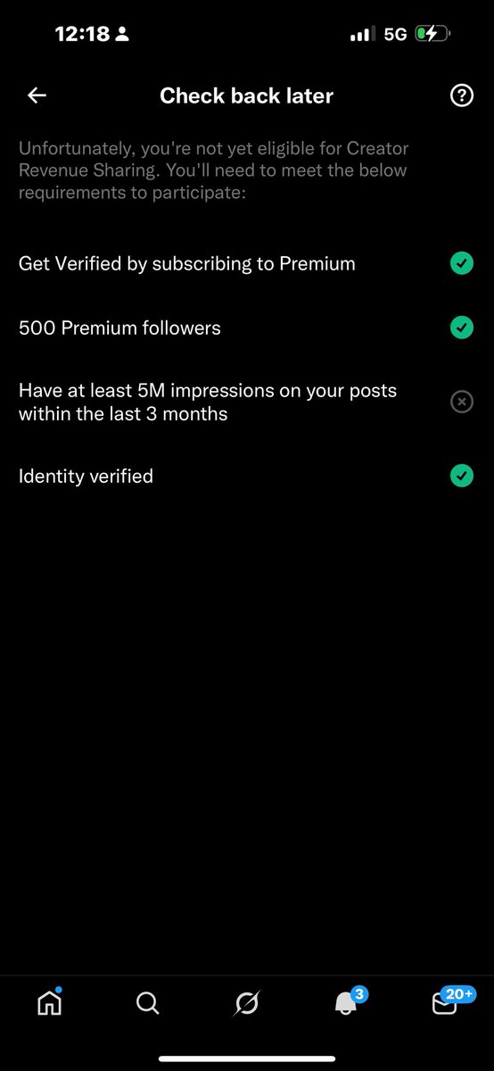 I’m a premium user. If you’re seeing this on your tl, kindly help a brother get to 5million impressions. I’ll engage back I promise