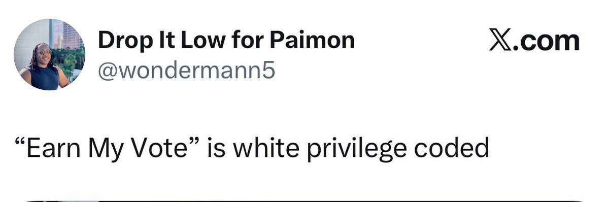 That’s right Dr King and our Grandparents went out fought and died for the right for you to just give your vote away every four years to people who will never do anything in your interest, and might represent you via a candidate that looks “like you” every eight years.