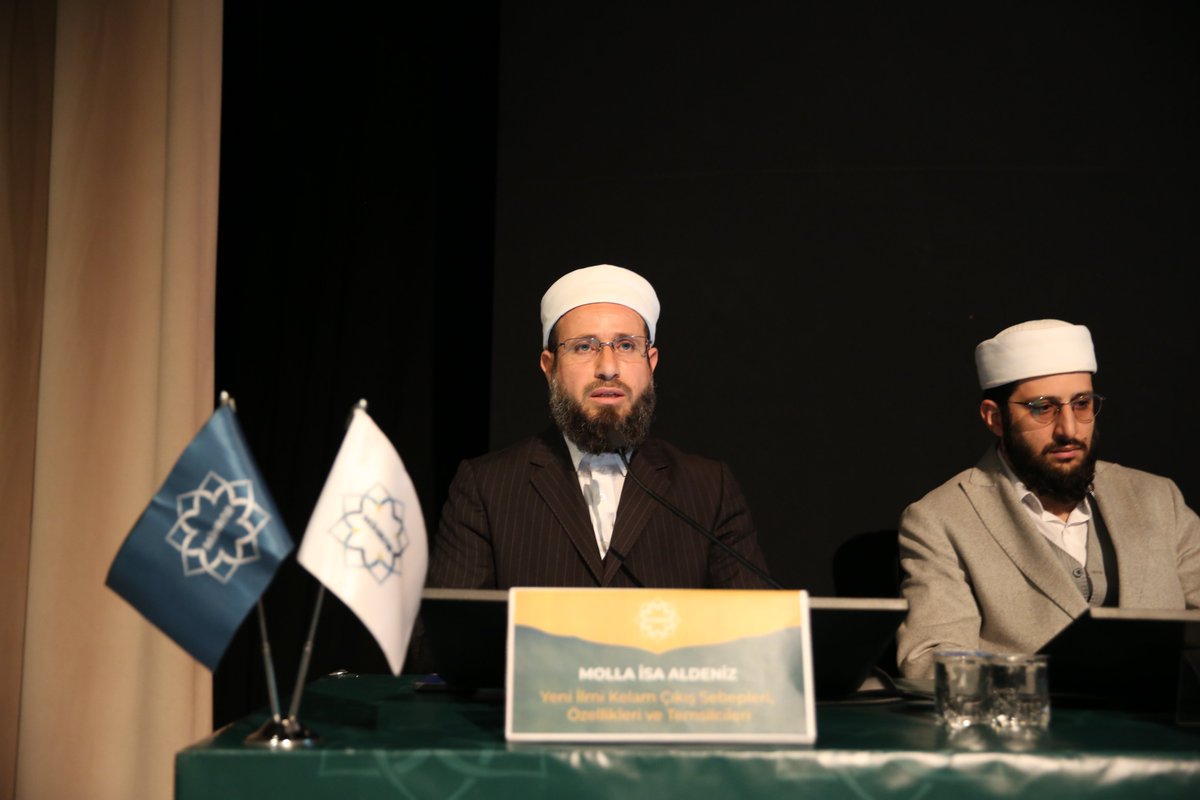 mihrab_ilim's tweet photo. 11. MİHRAB İlmi Araştırma ve Düşünce Toplantısı’nın 2. oturumu, İsa Aldeniz hocamızın 'Yeni İlmi Kelam: Çıkış Sebepleri, Özellikleri ve Temsilcileri' başlıklı bildirisi ile başladı. https://t.co/Gg7UVRrxP1
