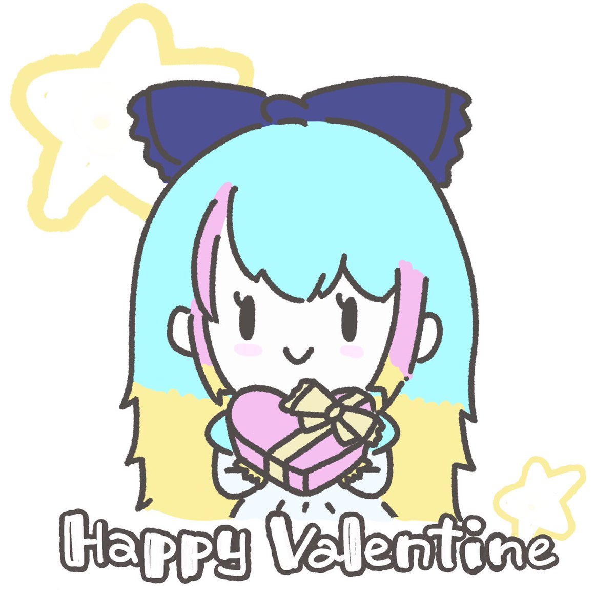 奥様作
バレンタインアリス！
#wlwイラスト