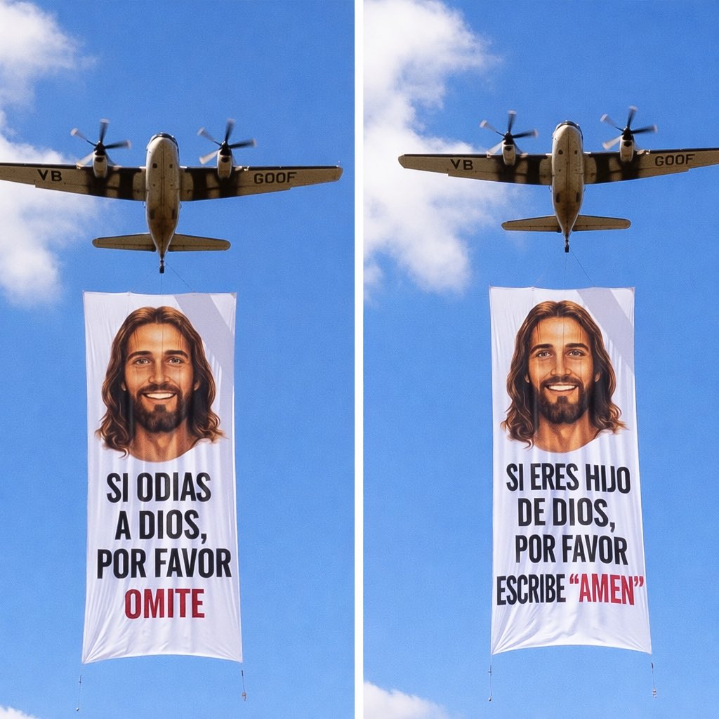 Si eres hijo(a) de Dios, por favor escribe: ¡Amén!