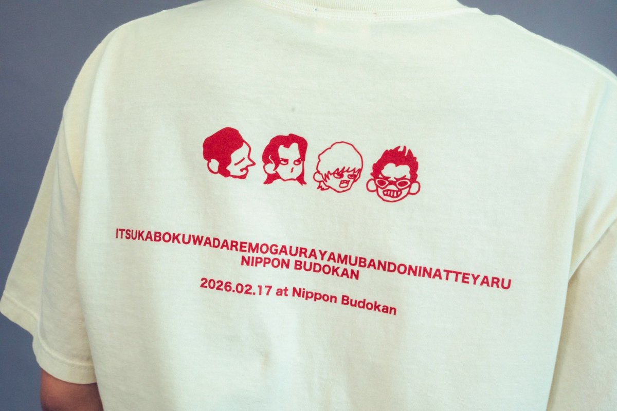 新グッズ着用画像📸】 ・ヤンスキが誰もが羨むバンドになるためのT