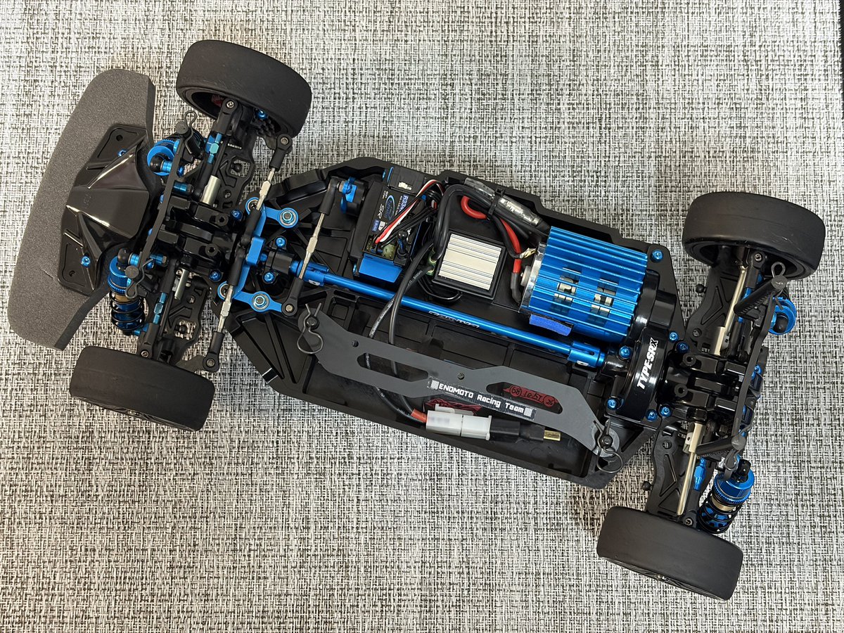 TAMIYA 1/10 RC TT-02 TYPE-SRX。静岡タミヤ掛川サーキットから
