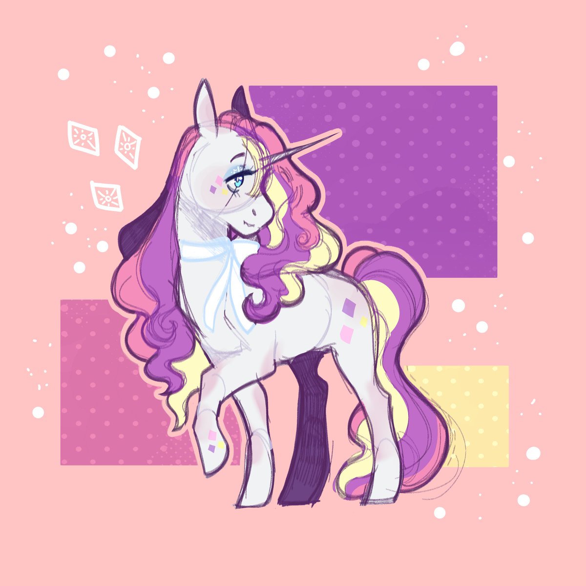 OrphicSwanart's tweet photo. Februpony days 5 to 8 #februpony https://t.co/X74oE8dASv