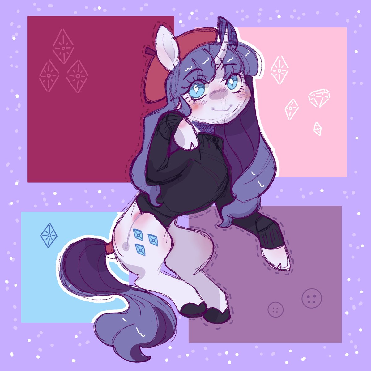 OrphicSwanart's tweet photo. Februpony days 5 to 8 #februpony https://t.co/X74oE8dASv