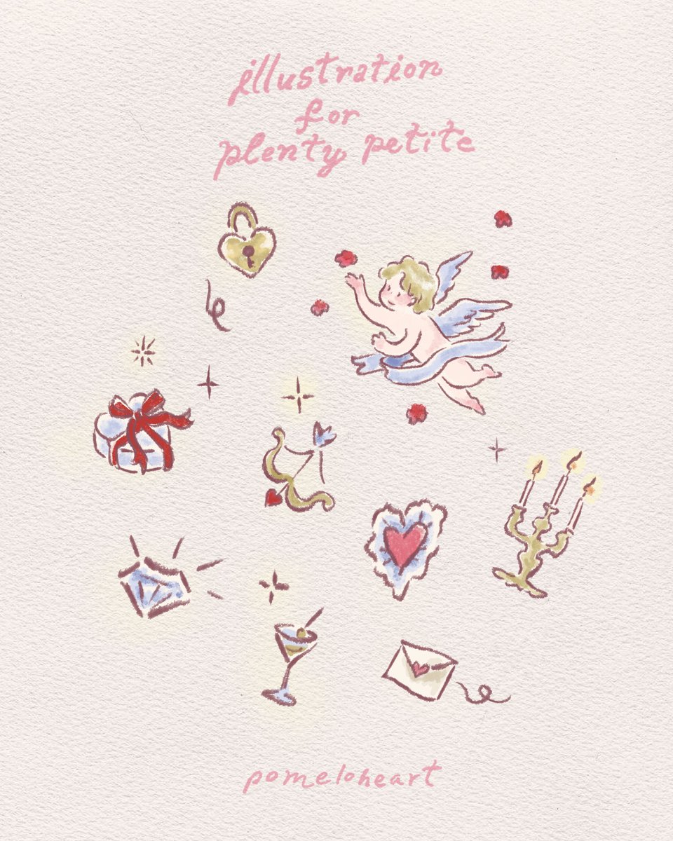 It’s Valentine’s Day ♥️🪽💌

มีโอกาสได้ออกแบบ valentine’s collection illustration และ packaging ให้กับ @.plenty.petite มาค่า น่ารักมั้ยๆๆ 🏹