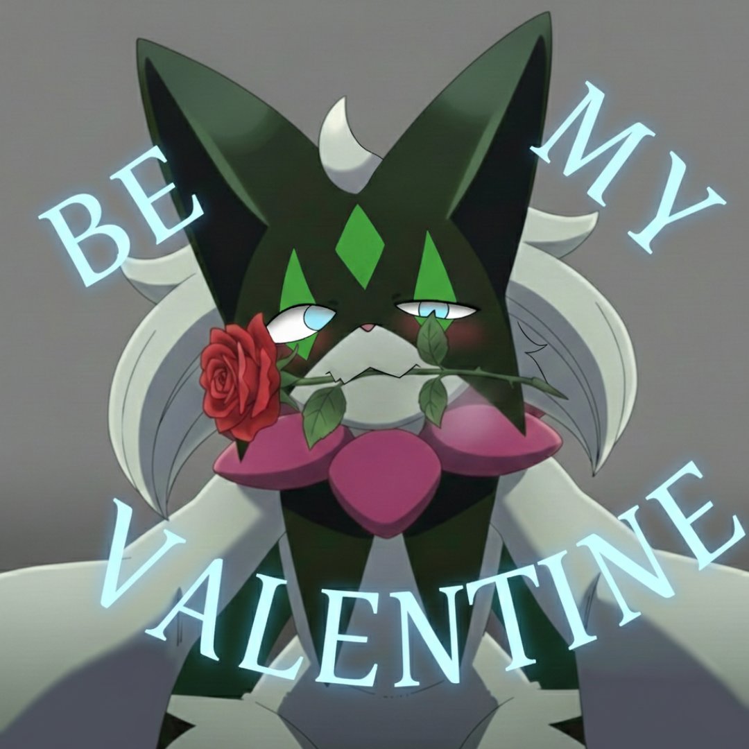 Happy Valentine's Day! Goob wants to be your Valentine, do you want to be too? 👀

#digitaldrawing #drawing #draw #meowscarada #valentines  #ValentinesDay2026
