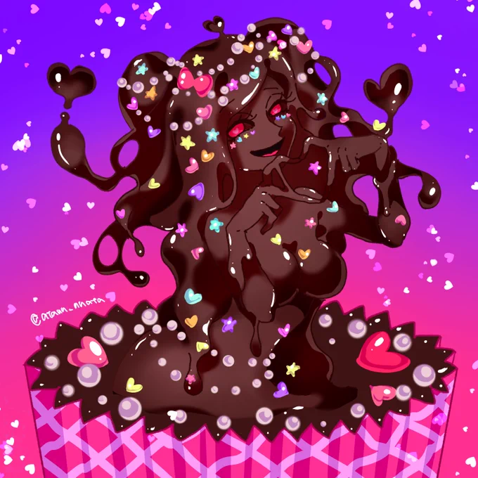 #バレンタインデー 歴代女児チョコちゃん