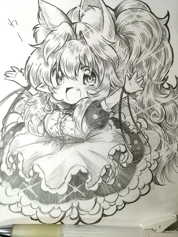 #自分で生み出した一次創作オリジナルキャラを流そう
いっぱいいるけどこのふたりをよく描いてたかなあ
明るいナインちゃんと控えめメイちゃん 