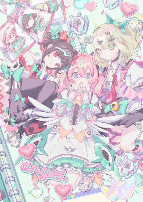 妄想エンジェルを描かせていただきました よろしくお願いいたします꒰ა໒꒱【PR】 #ゼンゼロ #妄想エンジェル