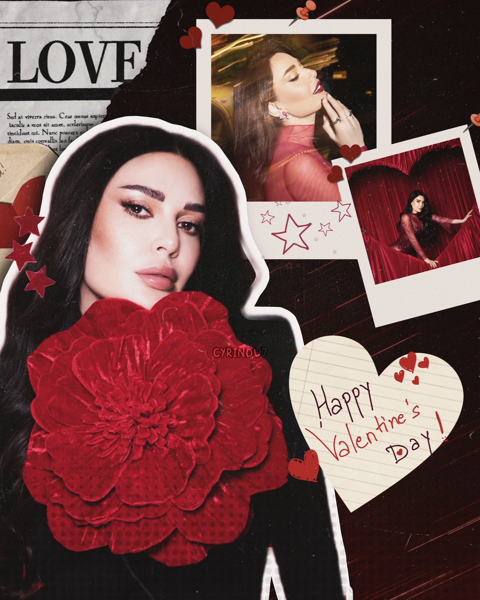 cyrinou7's tweet photo. Happy Valentine’s Day ♡..
Always and forever, I love you.♥️💫
@CyrineAbdlNour #سيرين_عبدالنور https://t.co/RY7cEItiJS
