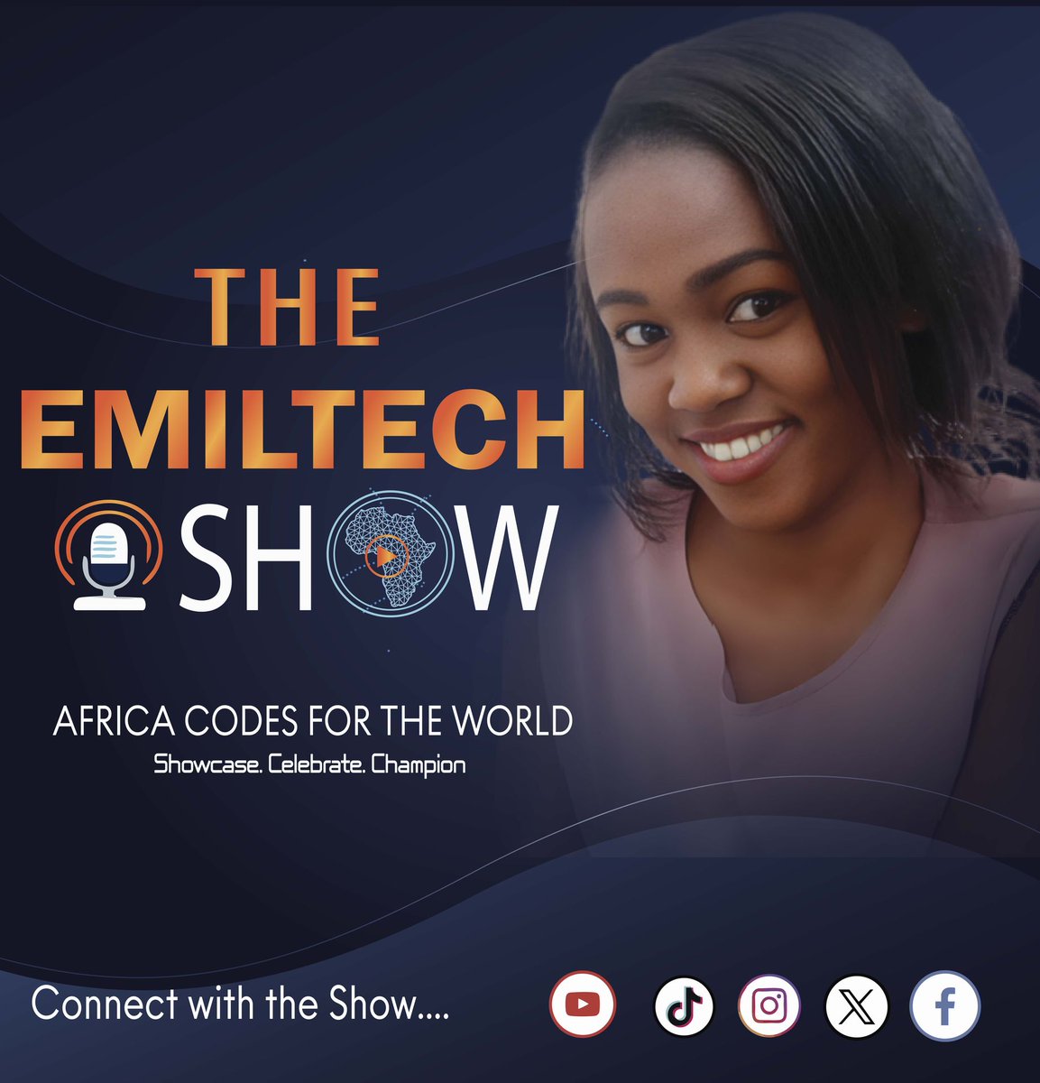 Emiltechshow's tweet image. A digital revolution is happening in every corner of Africa, yet the faces behind it remain hidden. Not anymore. 

#DigitalRevolution #TechSpotlight #Emiltech #GlobalAcknowledgment #InnovateAfrica