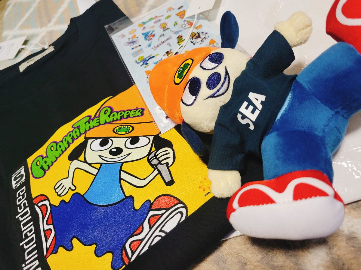 Saibou31's tweet photo. パラッパラッパーのシャツ買った https://t.co/DPLXTS2wzd