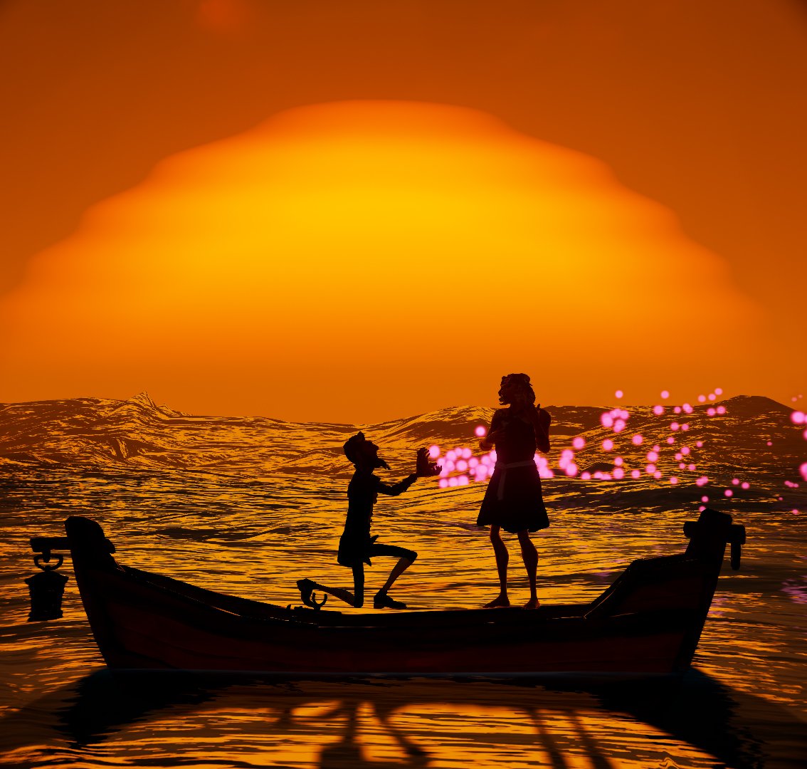 Happy Valentine's Day pirates 💗
#SeaOfThieves