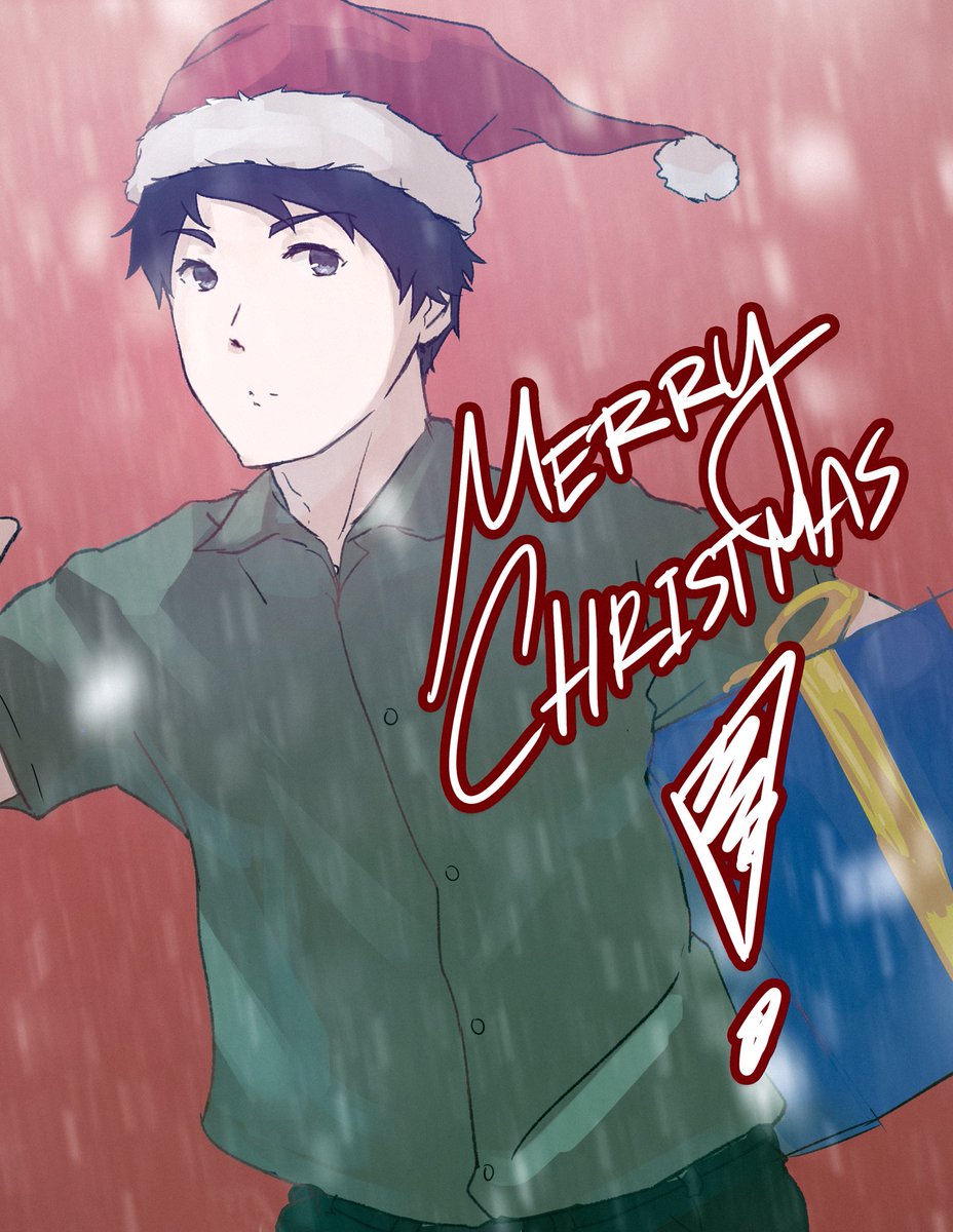 YoshiroAsu's tweet photo. Today is an important day, so before it ends I just want to wish y’all a Merry Christmas! 🎄🎁⭐️

#art #digitalart #fyp #artist #conceptart https://t.co/ApuB0WvXa1
