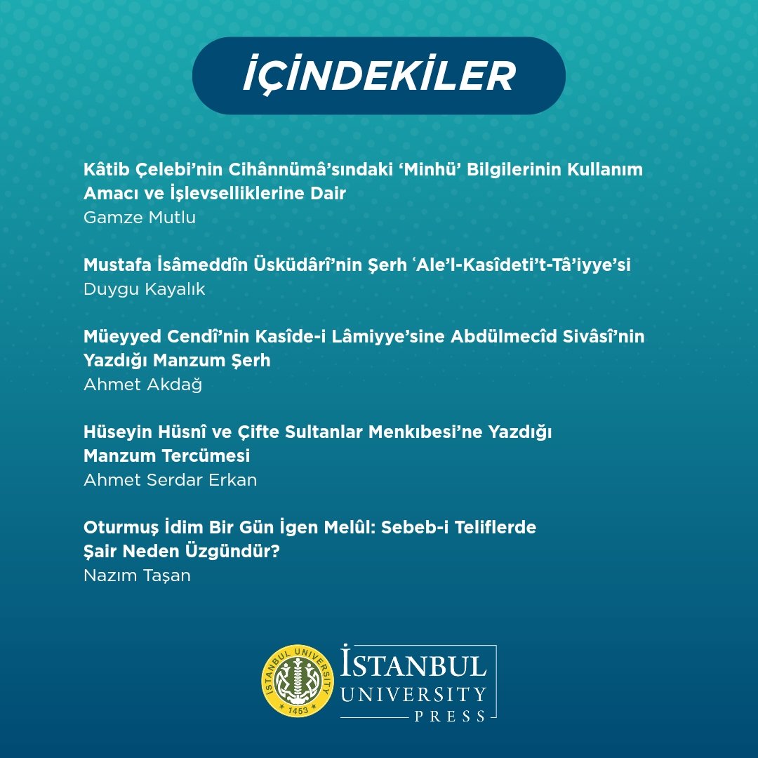 İstanbul Üniversitesi tweet media