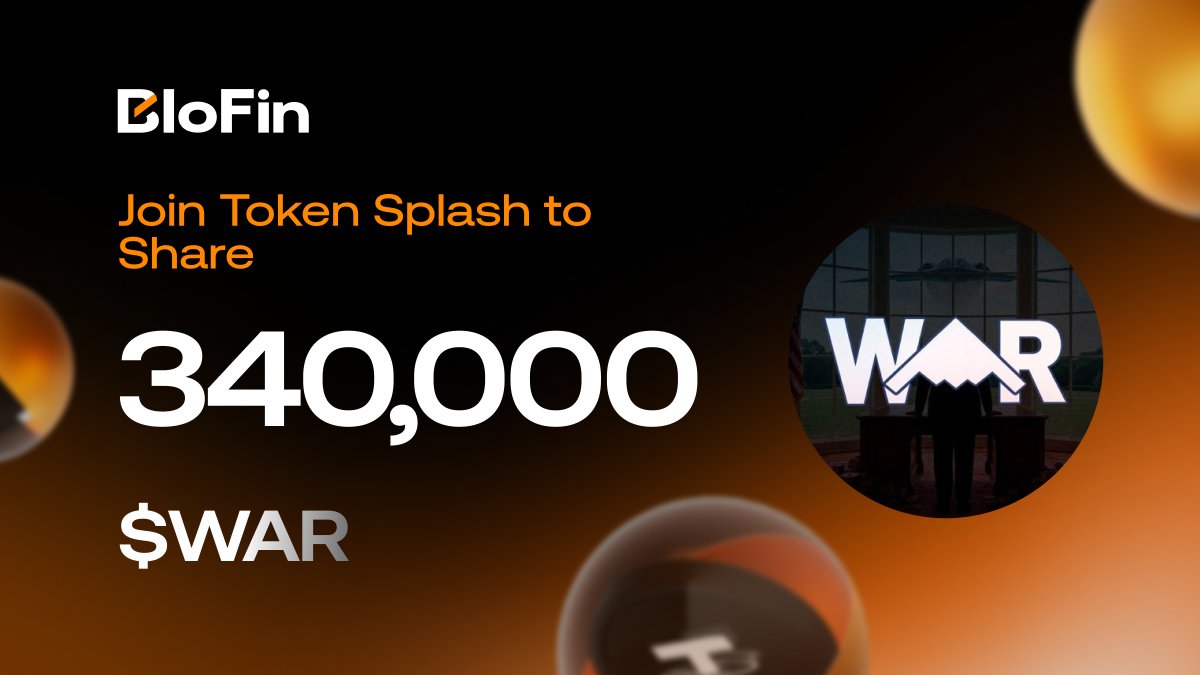 Participate in the WAR Token Splash <a href="/waronusd1/">WAR</a>  and trade to share in 340,000 $WAR rewards.

Event ends on February 24