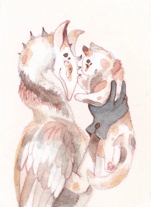 #私はこういう絵を描いています