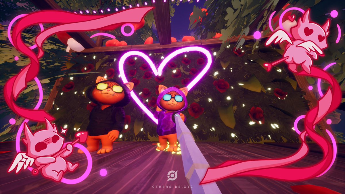 Happy Valentine's Day! 

We are giving away 300 APE among the CryptoCATS

Take a photo in a certain place that we have attached to the post. Use the appropriate filter ❤️

 1. Post this photo on Twitter, mark our account <a href="/CryptoCatsApe/">Crypto Cats</a> and write #cats_Valentin_day

2. Like +