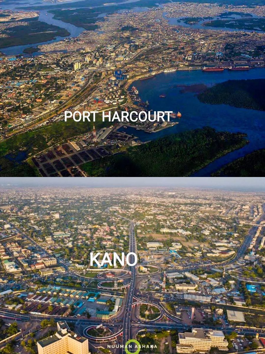 Bird eye View of Kano and Port Harcourt Cities