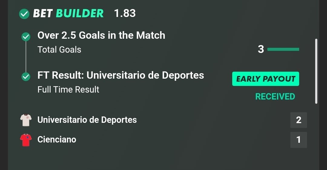 SAFilesChris's tweet image. 🇨🇱 Everton de Vina 0-0 Huachipato 🇨🇱 
Both Teams To Score ✖️

🇵🇪 Universitario 2-1 Cienciano 🇵🇪 
Universitario Win &amp;amp; Over 2.5 Goals ✅️