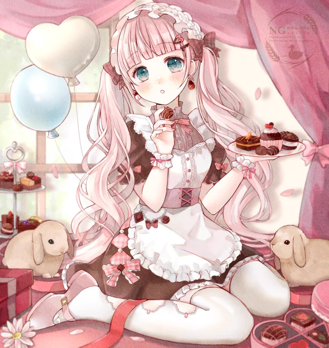 チョコレートメイドさん #ValentinesDay