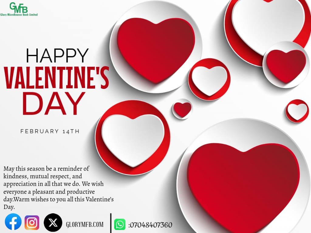 glorymfb's tweet photo. Dear Valued Customers,

Happy Valentine's Day! We're grateful for your trust and support. Your business means the world to us. Wishing you a day filled with love and joy.

#GloryMFBValentine
#LoveFromGloryMFB
#GloryCares https://t.co/DC8JpmbRvX