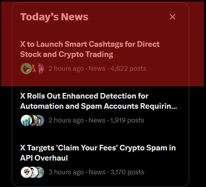 We are making Today's News trending with just very small pre-teaser, buckle up !

Keep raiding - x.com/i/trending/202…