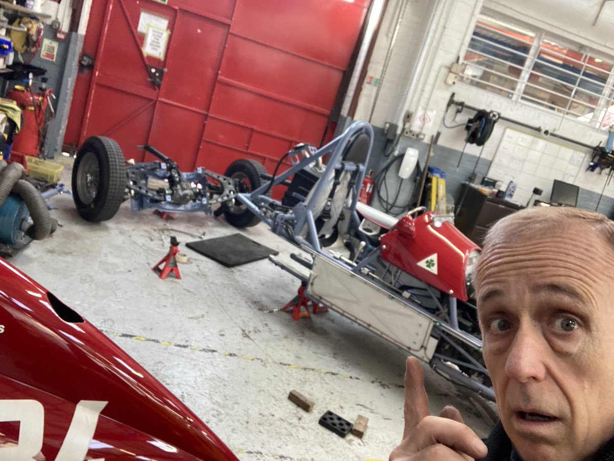 classiccarguru1's tweet photo. Today I’m mostly doing #Tipo184 repairs that might have escalated quickly 😳 https://t.co/Df60beG08t