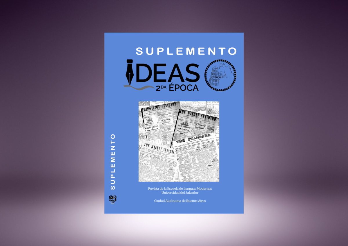 👉El suplemento de IDEAS  publicó nuevos fragmentos a su número 16 ☘📰«Gleanings from The Standard», dedicado a la publicación de noticias de The Standard, compilados por el Mág. Edward Walsh🇮🇪
p3.usal.edu.ar/index.php/idea…
#SuplementoIDEAS #EstudiosIrlandesesUSAL #LenguasModernasUSAL