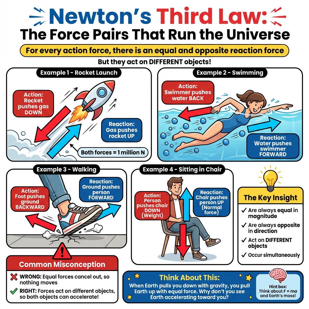 Physics2000's tweet photo. Newton's Third Law
Action and Reaction 😶‍🌫️ https://t.co/o1Wkq8BoVZ