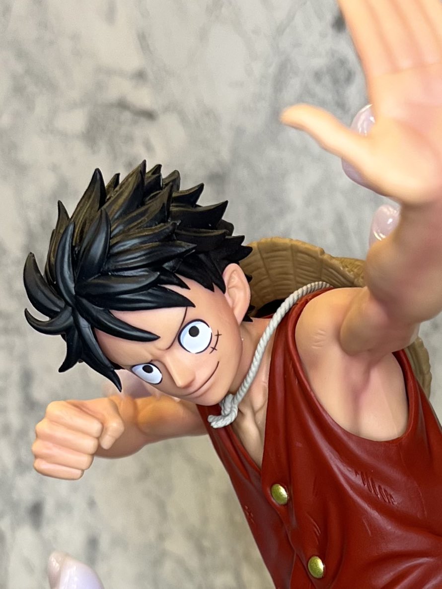 mune58935646's tweet photo. ✨ワシのおすすめ✨
ワンピース MAXIMATICPLUS MONKEY.D.LUFFY Ⅰ
全体的に造形素晴らしく約21cmと大きさもあり表情・ポージングでギア2の姿をしっかりと再現していてよきよき✨
ギア2発動時の赤みがかった彩色もよき✨
#ONEPIECE #MAXIMATICPLUS #ルフィ https://t.co/qMaPPlMClO